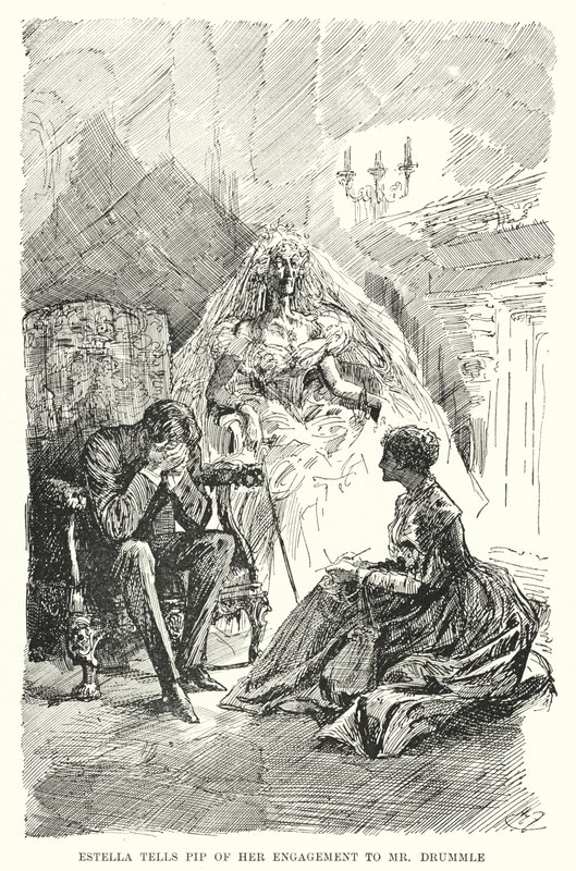 Illustration zu Große Erwartungen von Charles Dickens von Harry Furniss