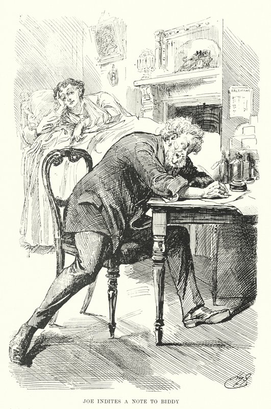 Illustration für Große Erwartungen von Charles Dickens von Harry Furniss