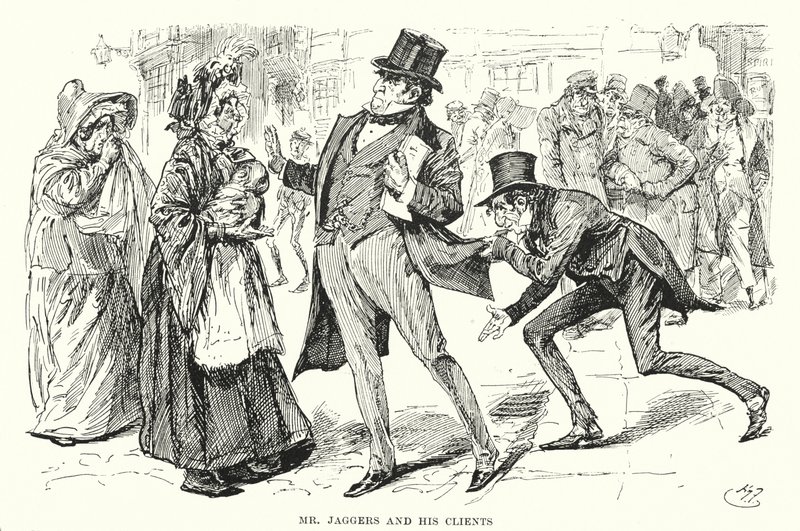 Illustration für Große Erwartungen von Charles Dickens von Harry Furniss