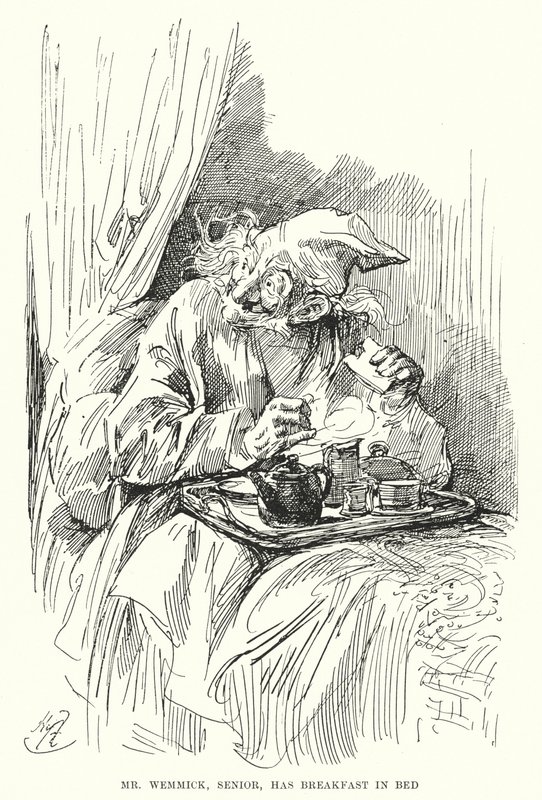 Illustration für Große Erwartungen von Charles Dickens (Lithografie) von Harry Furniss