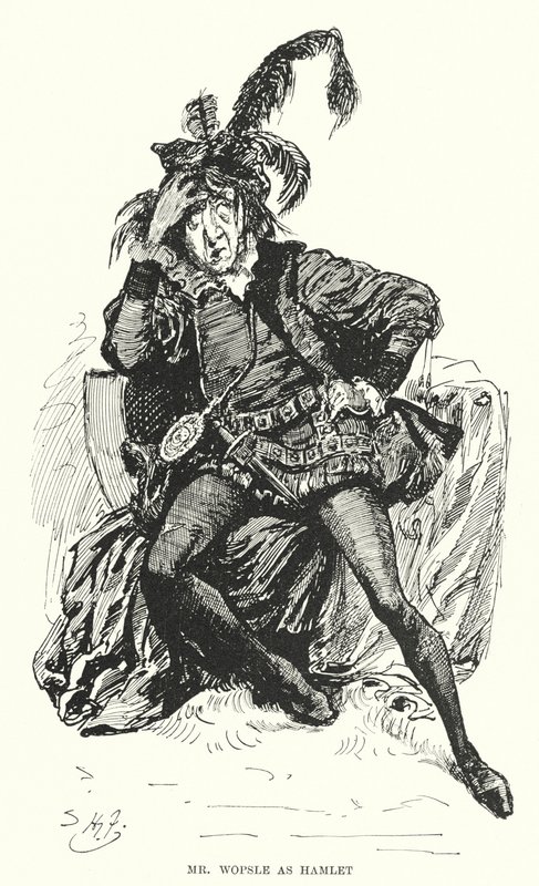 Illustration für Große Erwartungen von Charles Dickens (Lithographie) von Harry Furniss