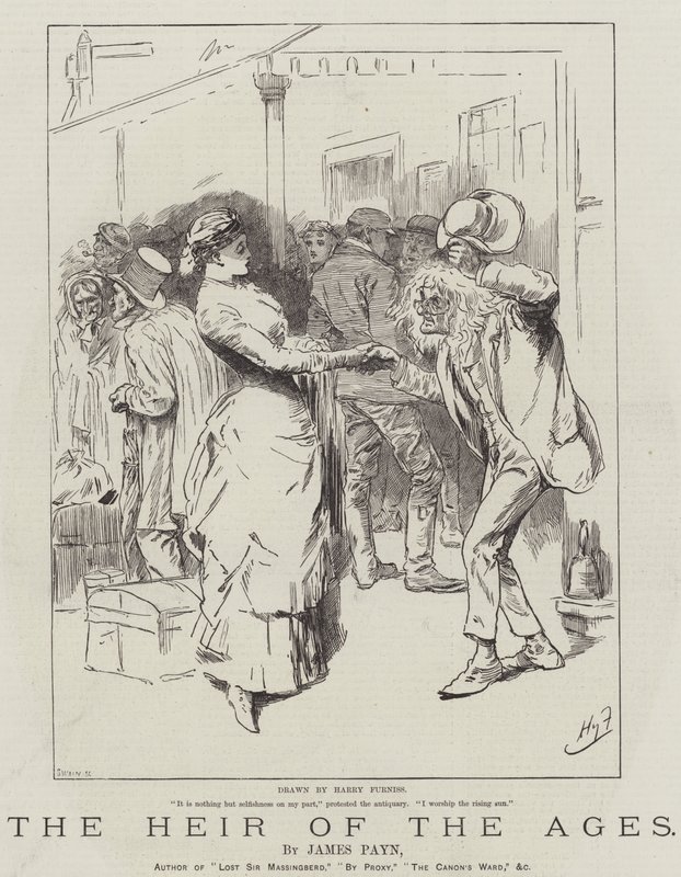 Der Erbe der Zeitalter, von James Payn von Harry Furniss
