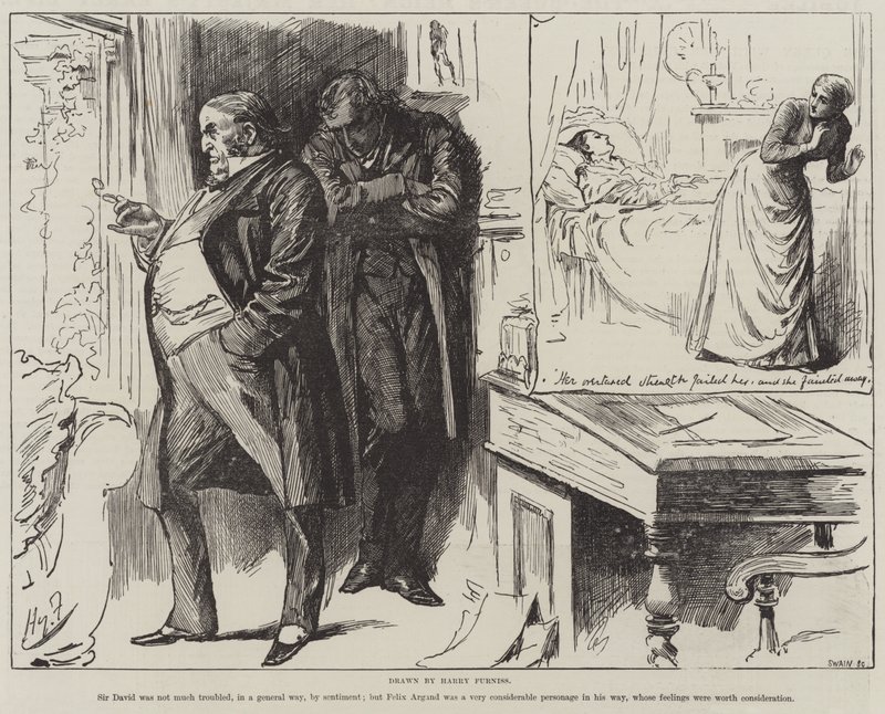 Der Erbe der Zeitalter, von James Payn von Harry Furniss