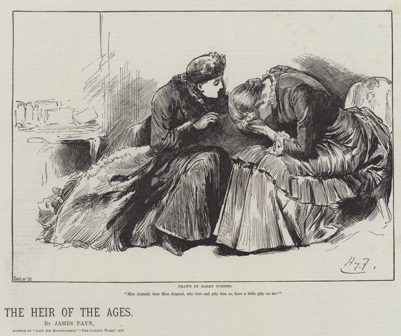 Der Erbe der Zeitalter, von James Payn von Harry Furniss