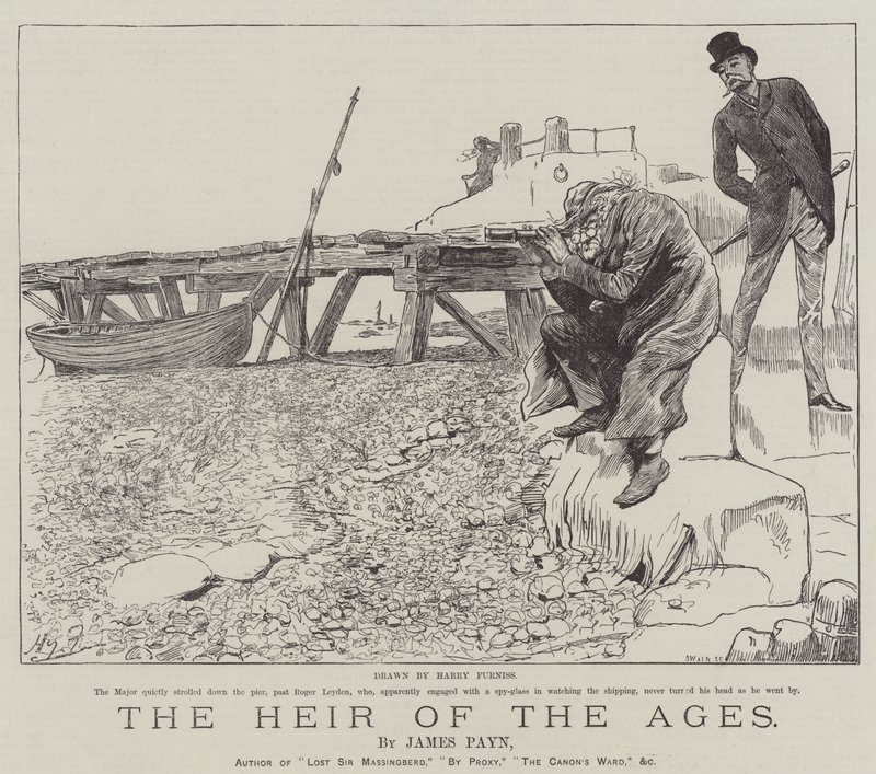 Der Erbe der Zeitalter, von James Payn von Harry Furniss