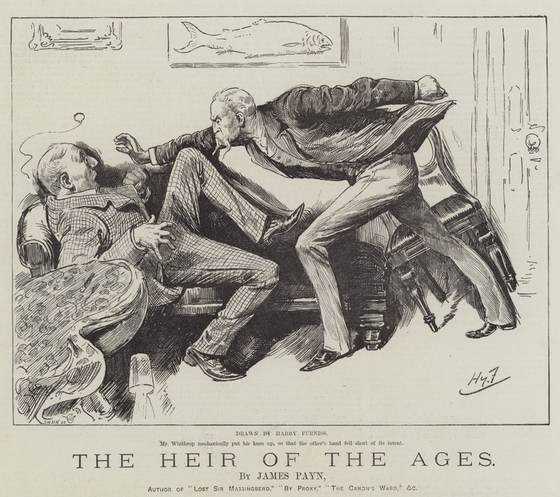 Der Erbe der Zeitalter, von James Payn von Harry Furniss