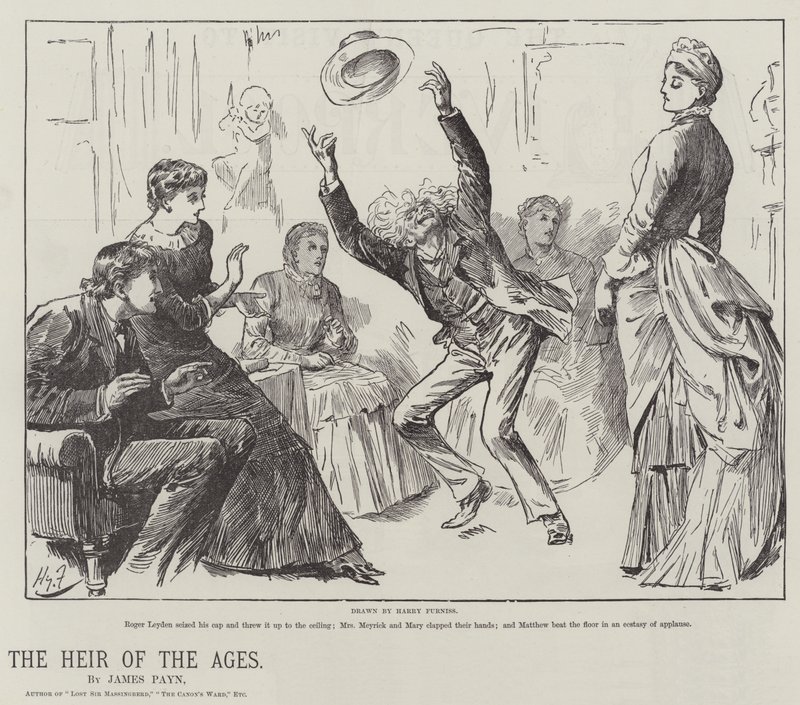 Der Erbe der Zeitalter, von James Payn von Harry Furniss