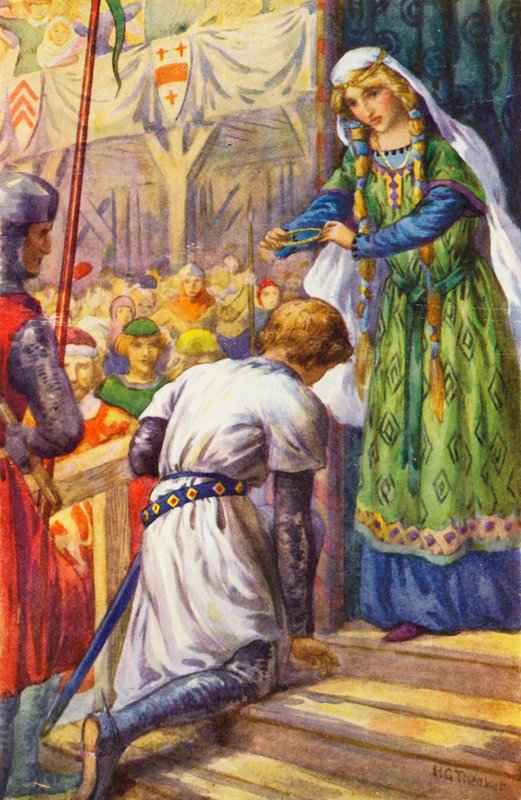 Ich verleihe dir diesen Kranz, Herr Ritter von Harry George Theaker