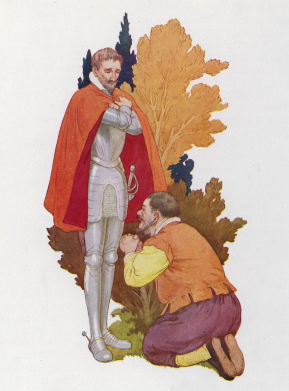 Illustration für Don Quixote von Harry George Theaker