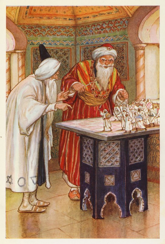 König Aben Habuz und der arabische Astrologe von Harry George Theaker