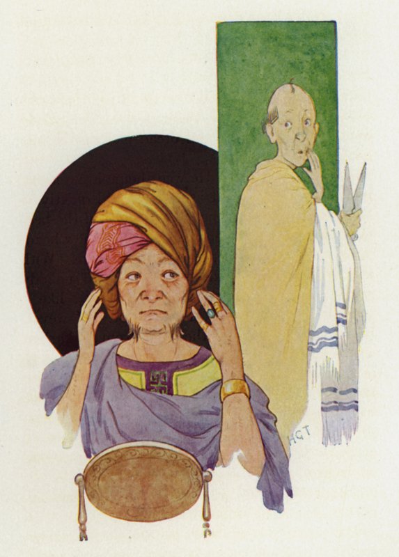 Midas konnte das Geheimnis nicht vor seinem Friseur verbergen von Harry George Theaker