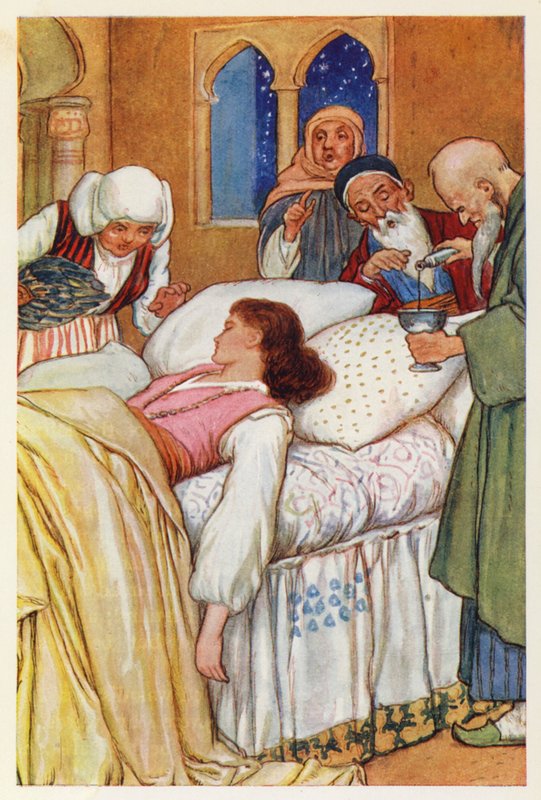 Prinzessin Aldegonda und ihre Ärzte von Harry George Theaker
