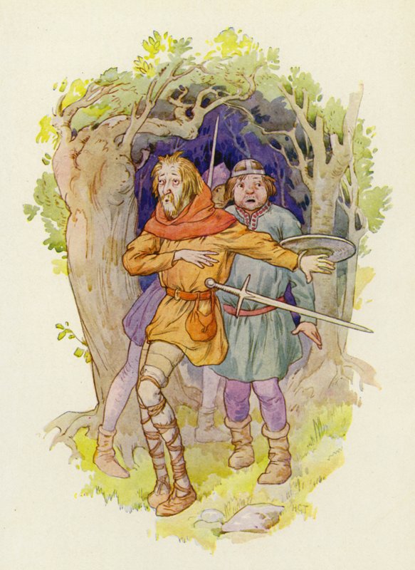 "Die Kobolde sind unterwegs", flüsterte einer zum anderen von Harry George Theaker