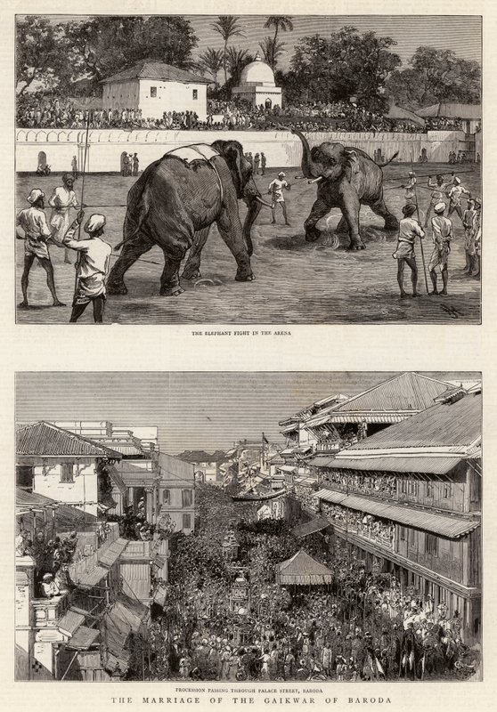 Die Hochzeit des Gaikwar von Baroda von Harry Hamilton Johnston