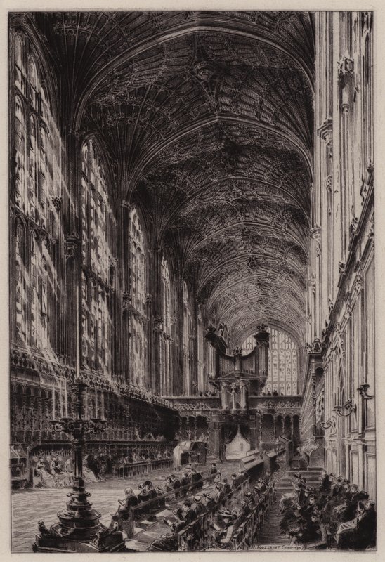 Cambridge: Innenansicht der King