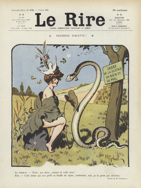 Illustration für Le Rire von Henri Gerbault