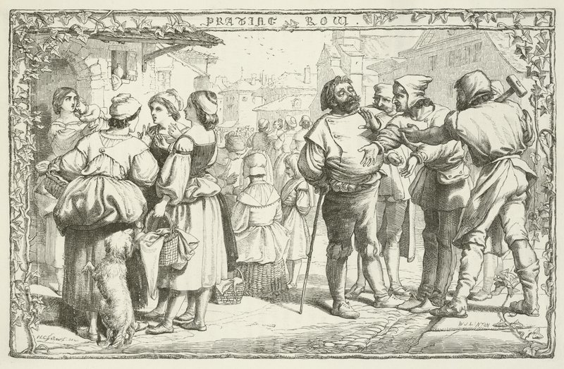 Illustration für Die Pilgerreise von John Bunyan von Henry Courtney Selous