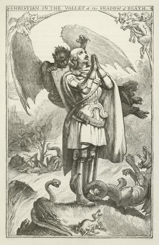 Illustration für Die Pilgerreise von John Bunyan von Henry Courtney Selous