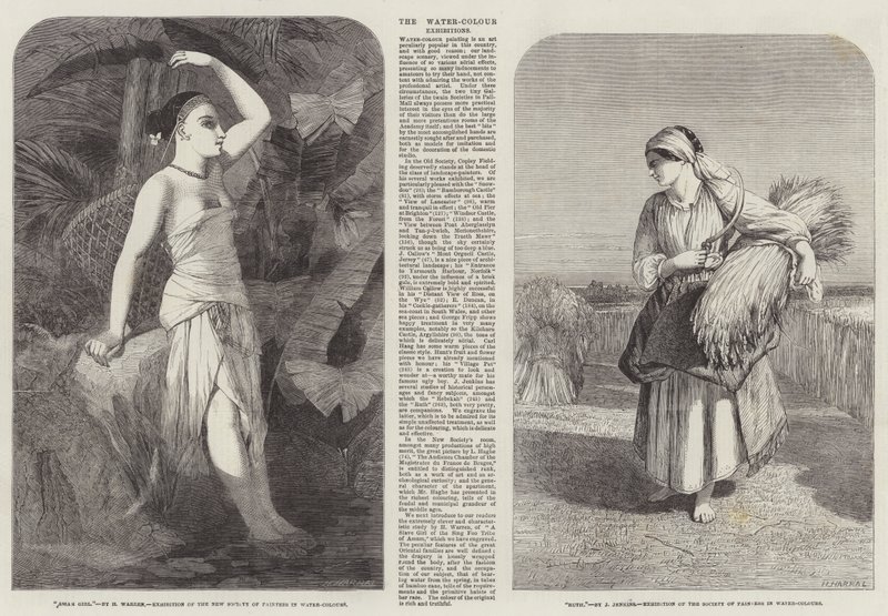 Die Aquarell-Ausstellungen von Henry Warren