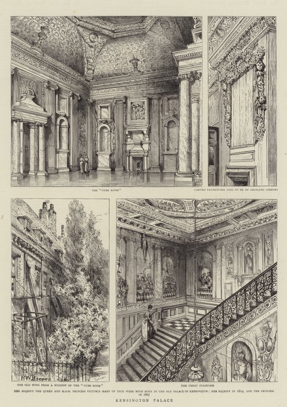 Kensington Palace von Henry William Brewer