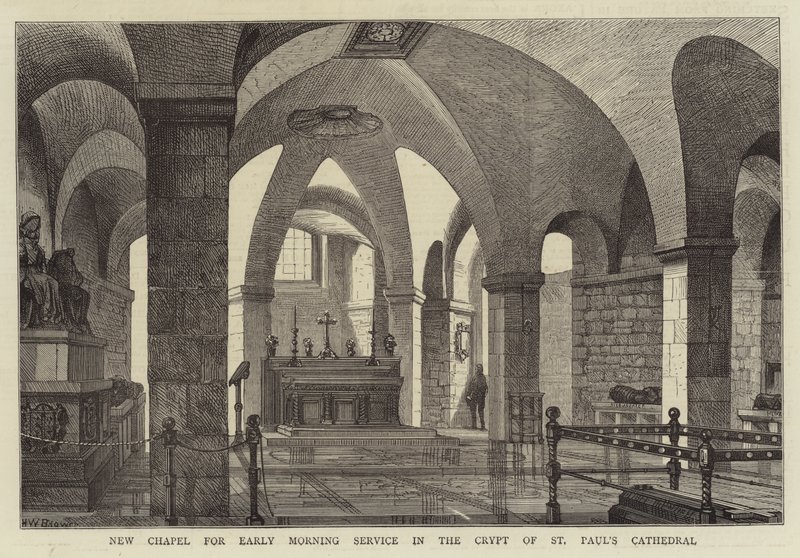 Neue Kapelle für den Frühgottesdienst in der Krypta der St. Paul