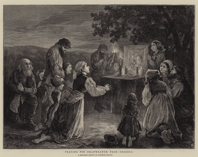 Gebet um Befreiung von Cholera von Henry Woods