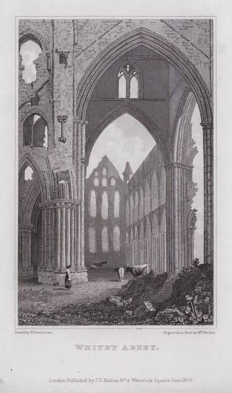 Whitby Abbey von Henry (after) Gastineau