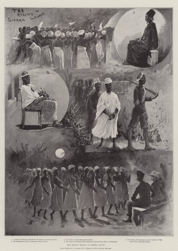Der jüngste Aufstand in Sierra Leone von Henry Charles Seppings Wright