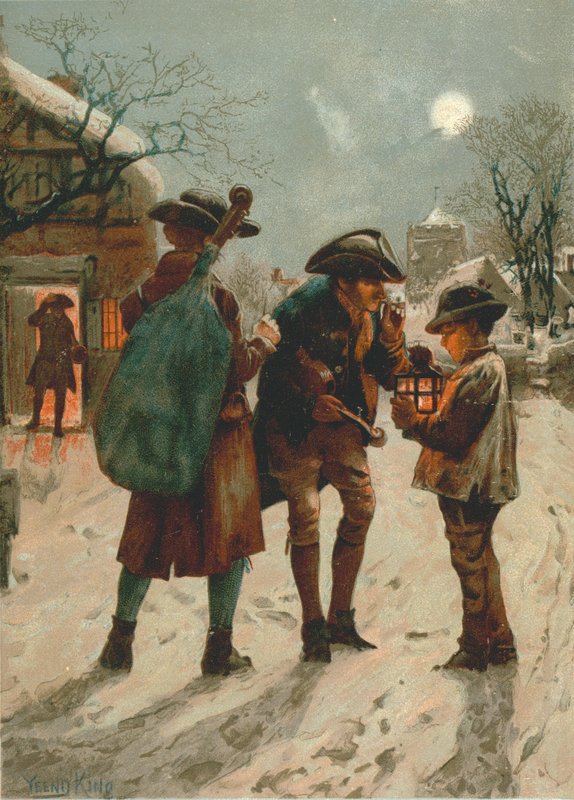 Weihnachtswarten von einst von Henry John Yeend King