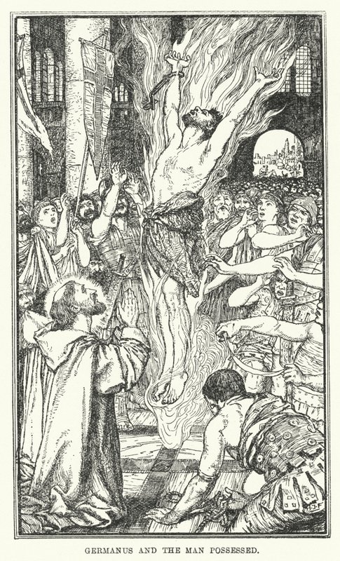 Germanus und der besessene Mann von Henry Justice Ford