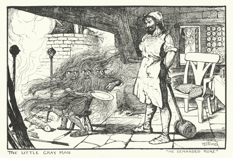 Er verlangte mehr (Gravur) von Henry Justice Ford