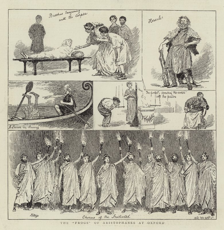 Die Frösche des Aristophanes in Oxford von Henry Marriott Paget