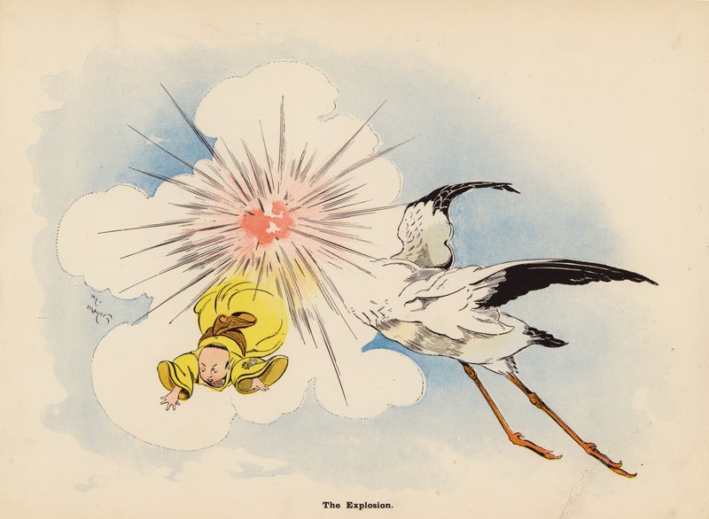Illustration für Die Abenteuer einer japanischen Puppe von Henry Mayer