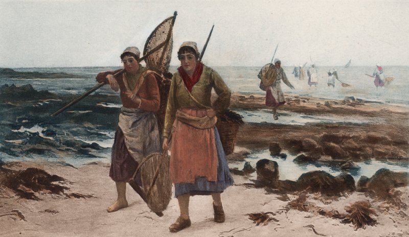 Die Rückkehr der Fischerfrauen von Henry Mosler