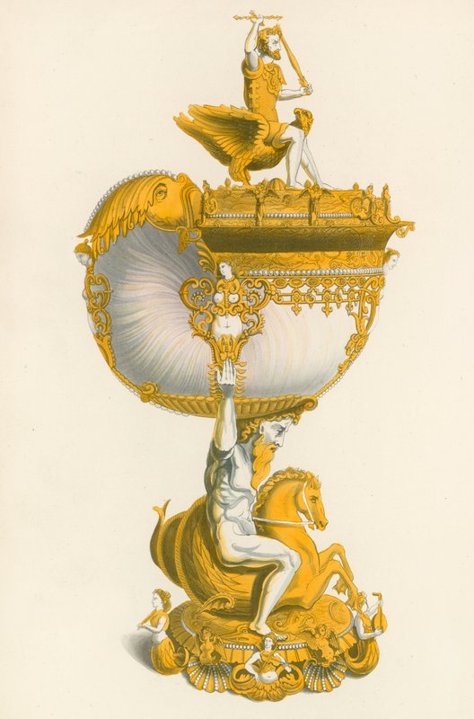 Becher, in der Sammlung Ihrer Majestät in Windsor, um 1530 von Henry Shaw