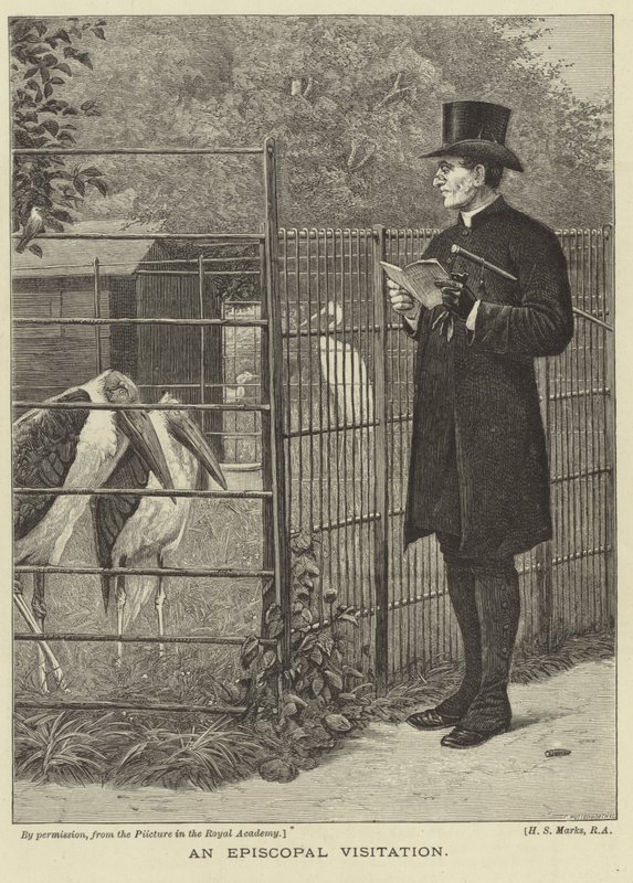 Eine bischöfliche Visitation von Henry Stacey Marks