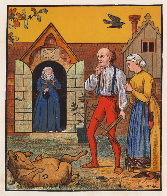 Der Schneider und die Krähe von Henry Stacy (after) Marks