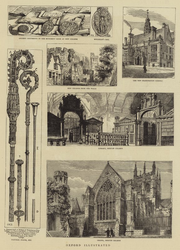 Oxford illustriert von Henry William Brewer