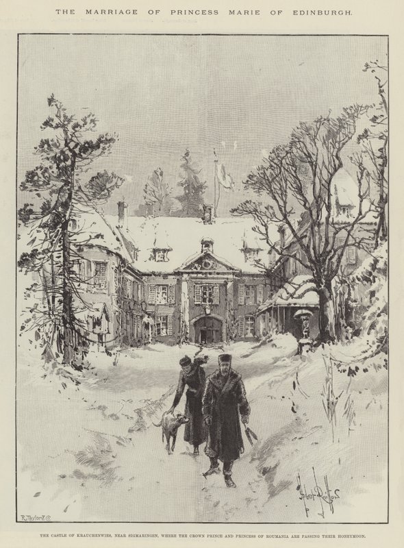 Die Hochzeit von Prinzessin Marie von Edinburgh von Herbert Railton