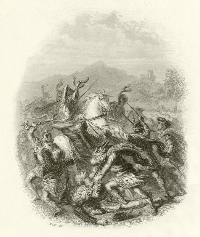 Schlacht von Flodden von Herbert Gustave Schmalz