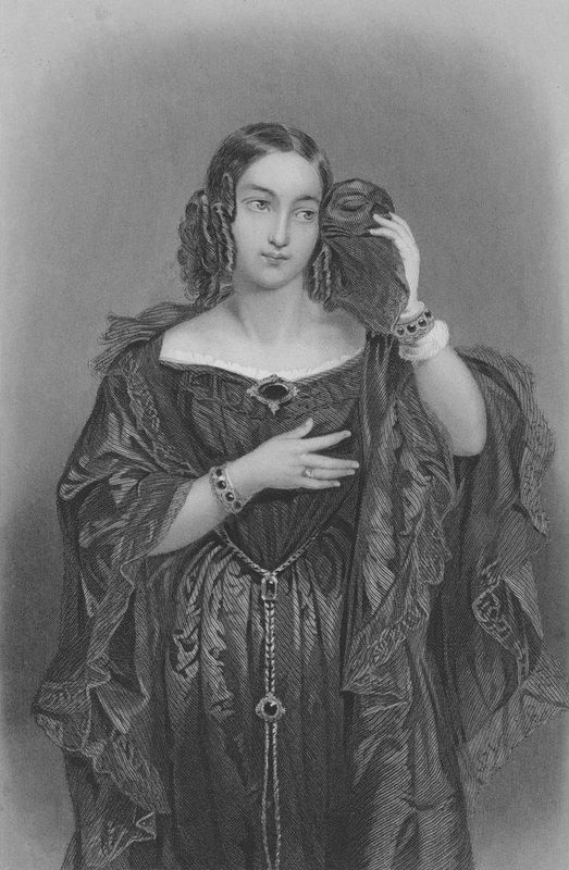 Anna Sontag von Hippolyte Delaroche
