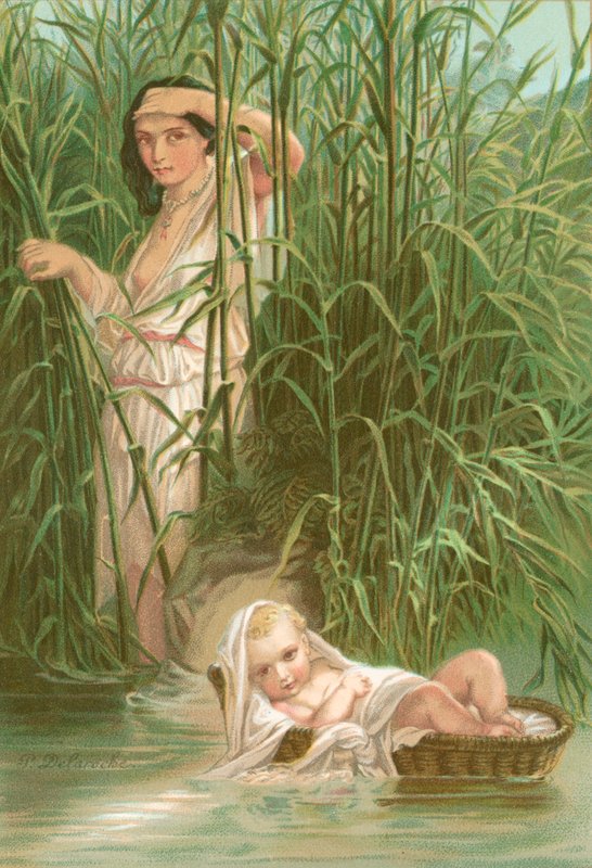 Miriam und Moses von Hippolyte Delaroche