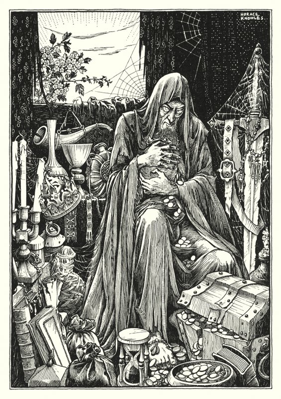 Illustration für Die Bergpredigt von Horace J. Knowles