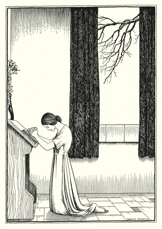 Illustration zur Bergpredigt von Horace J. Knowles