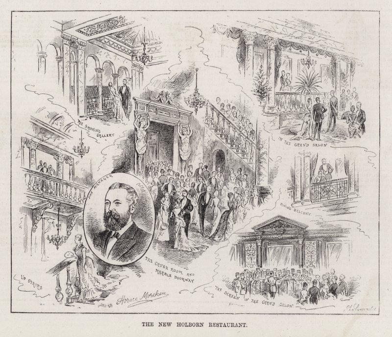 Das Neue Holborn Restaurant von Horace Morehen
