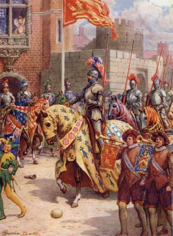 Sir Philip Sidney, beim Turnier in Whitehall von Howard Davie