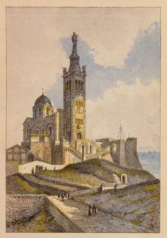 Notre-Dame de la Garde, Marseille von Hubert Clerget