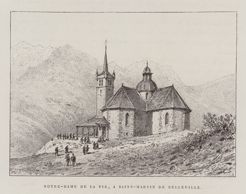 Notre-Dame De La Vie, A Saint-Martin De Belleville von Hubert Clerget