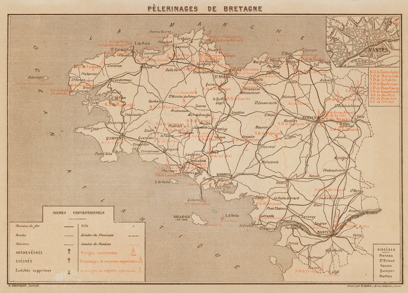 Pilgerfahrten in der Bretagne von Hubert Clerget