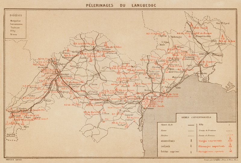 Pilgerfahrten des Languedoc von Hubert Clerget